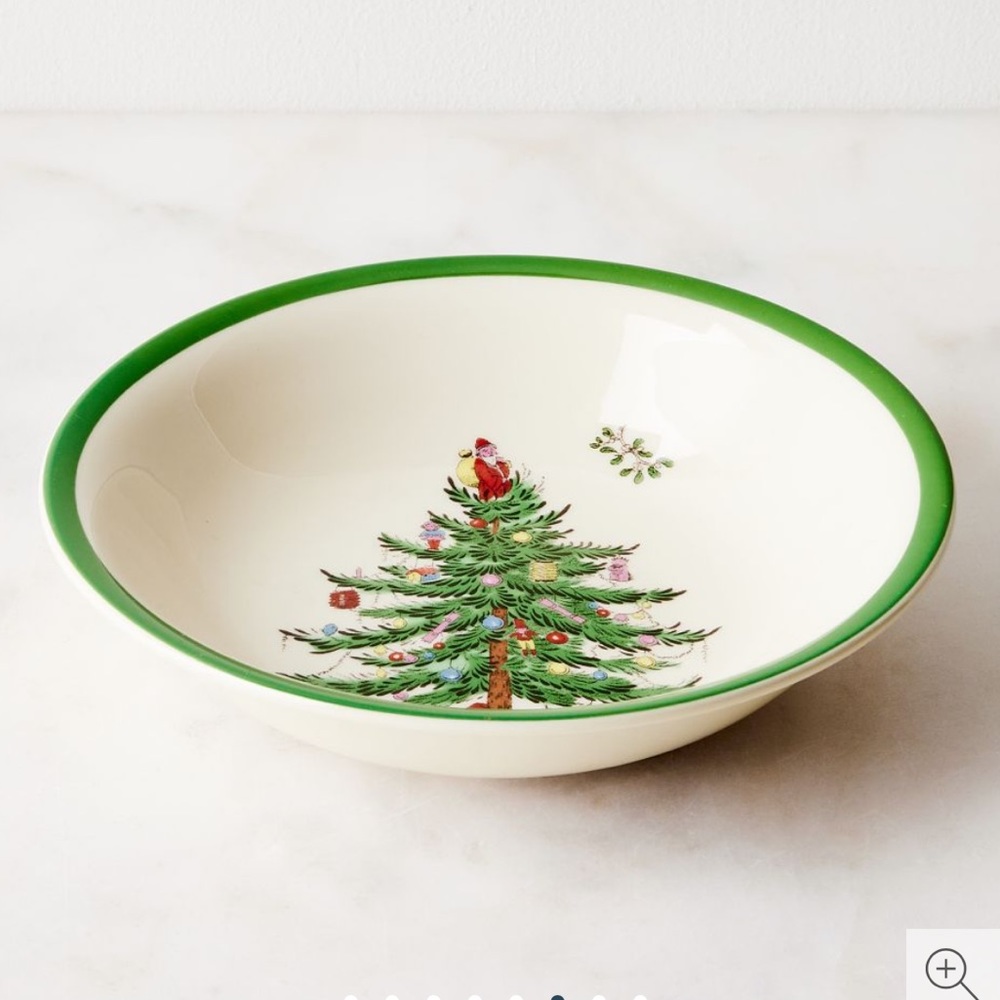 Spode Christmas Tree Dinnerware 4-Piece Plate Setting NEW in Box - Picture 5 of 11